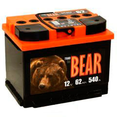 Аккумулятор Batbear 62 Ач п/п 6СТ-62LA Аккумулятор Batbear 62 Ач п/п 6СТ-62LA