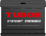 Аккумулятор Tubor Standart 62 Ач п/п Аккумулятор Tubor Standart 62 Ач п/п