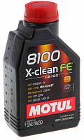 Масло моторное MOTUL 8100 X Clean FE 5w30 синт. 1л Масло моторное MOTUL 8100 X Clean FE 5w30 синт. 1л