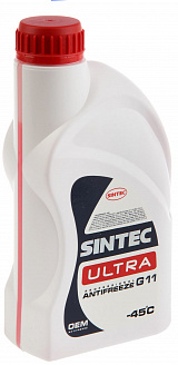 Антифриз Sintec ULTRA G 11 1кг красный Антифриз Sintec ULTRA G 11 1кг красный
