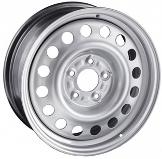 Диск Кременчугский колёсный завод Сhevrolet, Geely FC 6x15 4x100 ET45 DIA 56,6 серебристый Диск Кременчугский колёсный завод Сhevrolet, Geely FC 6x15 4x100 ET45 DIA 56,6 серебристый