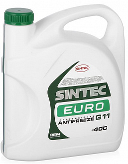 Антифриз Sintec EURO G 11 5кг зеленый Антифриз Sintec EURO G 11 5кг зеленый
