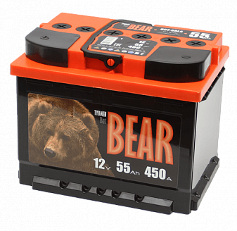 Аккумулятор Batbear 55 Ач п/п 6СТ-55LA Аккумулятор Batbear 55 Ач п/п 6СТ-55LA