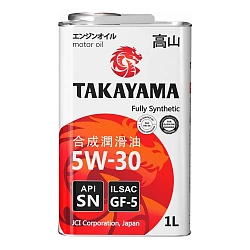 TAKAYAMA FULLY-SYNTHETIC 5W-30 GF-5 1л