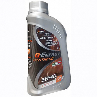 G-ENERGY Synthetic Active 5w-40 (1л) G-ENERGY Synthetic Active 5w-40 (1л)