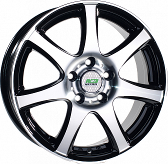 Диски Nitro Y283 6,5x16 5x100 ET45 73,1 BFP Диски Nitro Y283 6,5x16 5x100 ET45 73,1 BFP