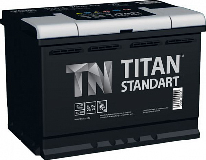Аккумулятор Titan Standart 55 Ач п/п Аккумулятор Titan Standart 55 Ач п/п