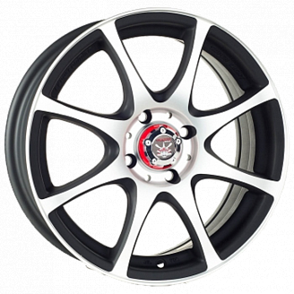 Диски Minamoto-no Esinaka 6x15 4x100 ET45 56,6 BLACK BRILIANT 22 Диски Minamoto-no Esinaka 6x15 4x100 ET45 56,6 BLACK BRILIANT 22