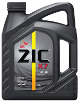 Масло моторное ZIC X7 5w40 4 л Масло моторное ZIC X7 5w40 4 л