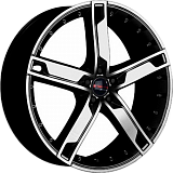 Диски Miyatomo Musasi 8,5x19 5x120 ET53 72,6 BFP Диски Miyatomo Musasi 8,5x19 5x120 ET53 72,6 BFP