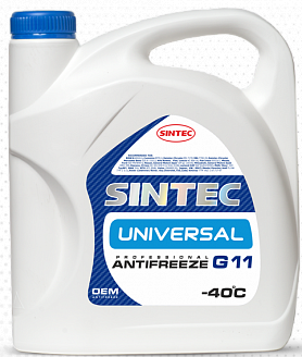 Антифриз Sintec UNIVERSAL G 11 5кг синий Антифриз Sintec UNIVERSAL G 11 5кг синий