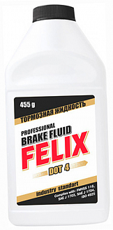 Тормозная жидкость Felix ДОТ4 455г Тормозная жидкость Felix ДОТ4 455г