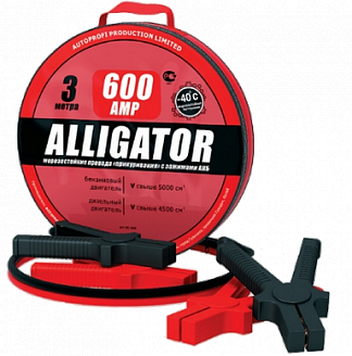 BC-600 Провода пусковые Autoprofi Alligator 600А BC-600 Провода пусковые Autoprofi Alligator 600А