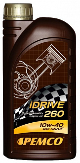 Масло PEMCO iDRIVE 260 SAE 10W-40 (1л) Масло PEMCO iDRIVE 260 SAE 10W-40 (1л)