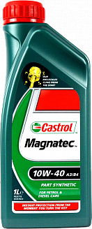 Масло моторное Castrol Magnatec SAE 10w40 1л (п/синт) Масло моторное Castrol Magnatec SAE 10w40 1л (п/синт)