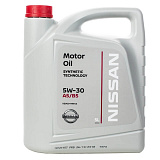 Масло моторное Nissan 5w30 (5 л) Масло моторное Nissan 5w30 (5 л)