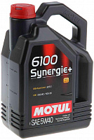 Масло моторное MOTUL 6100 Synergie+ 5w40 (4л) + Ф-р масляный MAHLE OC384 Масло моторное MOTUL 6100 Synergie+ 5w40 (4л) + Ф-р масляный MAHLE OC384