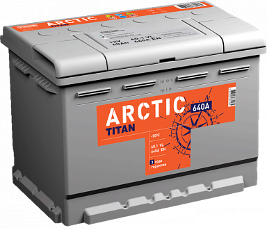 Аккумулятор Titan Arctic Silver 62 Ач п/п Аккумулятор Titan Arctic Silver 62 Ач п/п