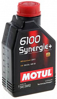 Масло моторное MOTUL 6100 Synergie+ 5w40 синт. 1л. Масло моторное MOTUL 6100 Synergie+ 5w40 синт. 1л.