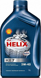 Масло моторное Shell HX7 1л 5w40 синт Масло моторное Shell HX7 1л 5w40 синт