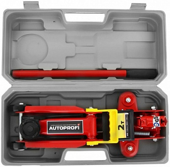 DP-20K Домкрат Autoprofi гидравлический подкатной 2 т. 135-330 мм, кейс DP-20K Домкрат Autoprofi гидравлический подкатной 2 т. 135-330 мм, кейс