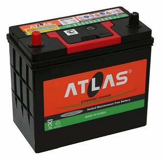 АКБ Atlas 45 Ач т/кл MF 55B24R, шт АКБ Atlas 45 Ач т/кл MF 55B24R, шт