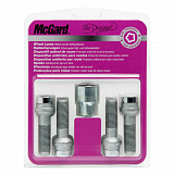 Болт секретный McGard (арт. 28018SU)) 14х1,5х46,7 СН17 полусфера хром станд.защита Болт секретный McGard (арт. 28018SU)) 14х1,5х46,7 СН17 полусфера хром станд.защита