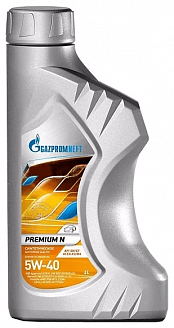 GAZPROMNEFT Premium N 5w-40 (1л) GAZPROMNEFT Premium N 5w-40 (1л)