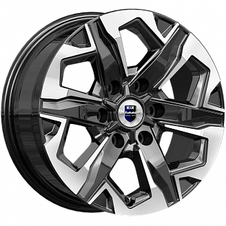Диск K&K Тейт (KC1050-08) 7,5x17 6x139,7 ET36 DIA 100,1 Алмаз черный