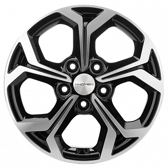 Диск KHW 1606  6,5x16 5x114,3 ET45 60,1 Black-FP (Toyota Corolla) цилиндр