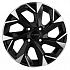 Диск KHW 1402 5,5x14 4x100 ET46 54,1 Black-FP (Changan Alsvin)