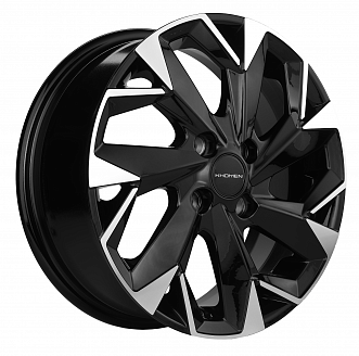 Диск KHW 1508 6x15 4x100 ET50 60,1 Black-FP (Lada Vesta)