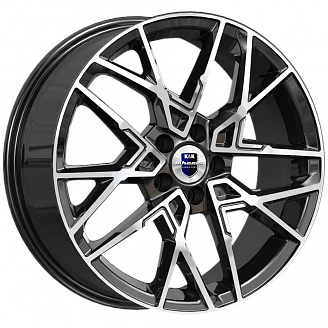 Диск K&K Вудроф (КС1044-23) 7x18 5x114,3 ET37 66,6 Алмаз черный