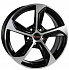 Диск Yamato Katsuo 7,5x17 5x114,3 ET45 67,1 BFP (Mazda 6)