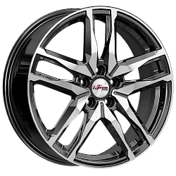 Диск iFree Бомбей (KC1075-11) 6,5x18 5x108 ET52 DIA 60,1 Блэк джек