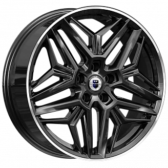 Диск K&K Колумб (KC1038-12) 7x19 5x108 ET50 DIA 60,1 Алмаз черный