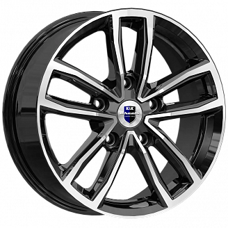 Диск K&K Каланг (KC1086-08) 6,5x17 5x114,3 ET45 DIA 66,1 Алмаз черный