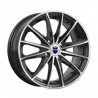 Диск K&K Пойнт Бланк-ориг. (KC884) 6x15 4x100 ET40 DIA 60,1 Алмаз черный SK