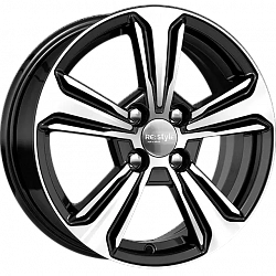 Диск iFree KC777 (15_Solaris 2) 6x15 4x100 ET46 54,1 Алмаз черный