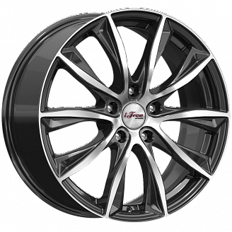 Диск iFree Каzантип (KC684-16) 7,5x18 5x114,3 ET37 DIA 66,6 Блэк джек