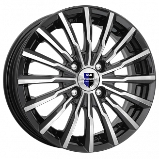 Диск K&K Акцент-ориг. (KC641) 5,5x14 4x100 ET46 DIA 54,1 Алмаз черный