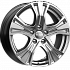 Диск K&K KC673 (ZV 17_Jetta) 7x17 5x112 ET54 DIA 57,1 Алмаз черный