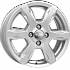 Диск iFree KC693 (15_Almera G11) 6x15 4x100 ET50 60,1 Сильвер