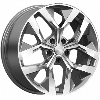 Диск SKAD Ламберт 7,5x18 5x108 ET47 DIA 60,1 Алмаз графит