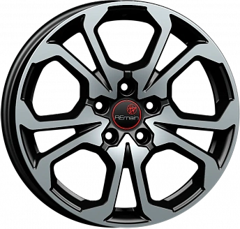 Диск Remain R242 (A 17_Vitara) 6,5x17 5x114,3 ET50 DIA 60,1 Алмаз черный