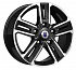 Диск K&K Backfire 8x18 5x114,3 ET40 DIA 67,1 Алмаз черный