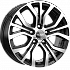 Диск K&K KC736 (ZV 16_ix35) 6,5x16 5x114,3 ET45 DIA 67,1 Алмаз черный