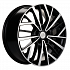 Диск KHW 1717 7x17 5x114,3 ET45 66,1 Black-FP (Nissan X-Trail)