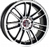 Диск Sakanowe-no Tamuramaro 7x17 5x112 ET43 DIA 57,1 Black Brilliant 22