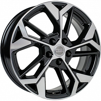 Диск iFree KC1062 (ZV 17_Jolion) 6,5x17 5x114,3 ET37 66,6 Алмаз черный